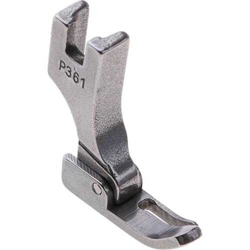 Industrial Sewing Machine Folding Narrow Jacket Zipper Presser Foot Hinge Zipper