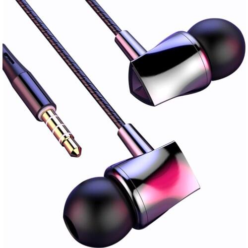 ANMONE 3.5mm Wired Earphone Headset With Microphone Stereo Bass Music Earpiece For Xiaomi OPPO Sport Headphone Gaming Headset