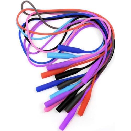 Silicone Glasses Strap Chain Anti-slip Cord Holder Neck Eyeglass String Lanyard Sports Anti-Slip Glasses Ropes Band Holder