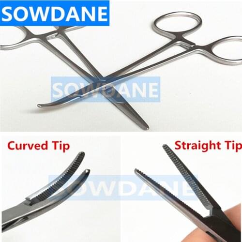 Dental Oral Care Orthodontic Mosquito Needle Holder Extra Fine Beak Straight/Curved Tip Tool