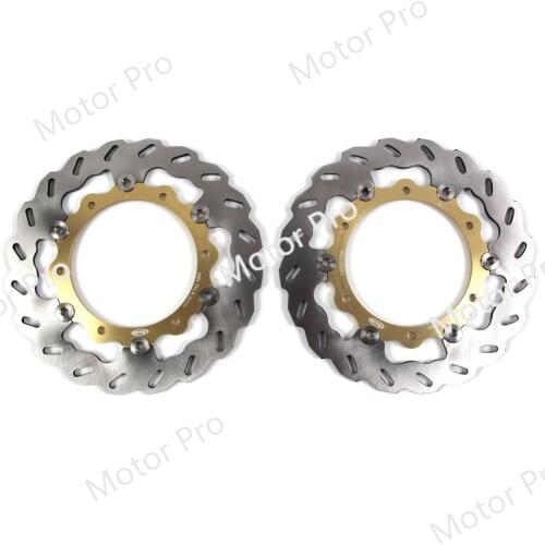 2PCS CNC Floating Disk Front Brake Disc Rotor For Yamaha XP T-MAX / ABS 500 2008 2009 2010 2011 TMAX Tmax500 Accessories