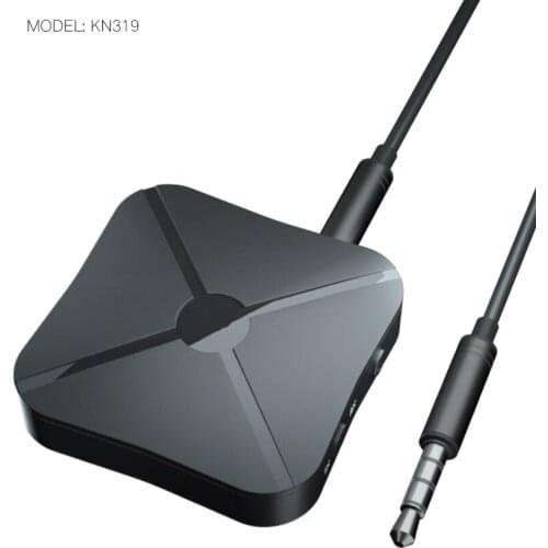 2 in1 Bluetooth 4.2 Transmitter Receiver Wireless Audio Adapter Aux 3.5mm Audio Player for TV/ Home Smartphone PK B6