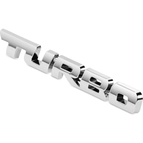 3D Car Styling Sticker Metal TURBO Emblem Rear Tailgate Badge For Opel Astra H G J Insignia Mokka Zafira Corsa Vectra C D Antara