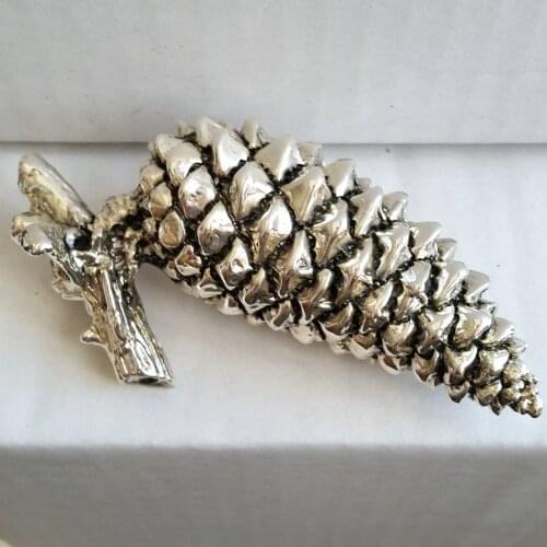 925 Sterling Silver Plated PINECONE