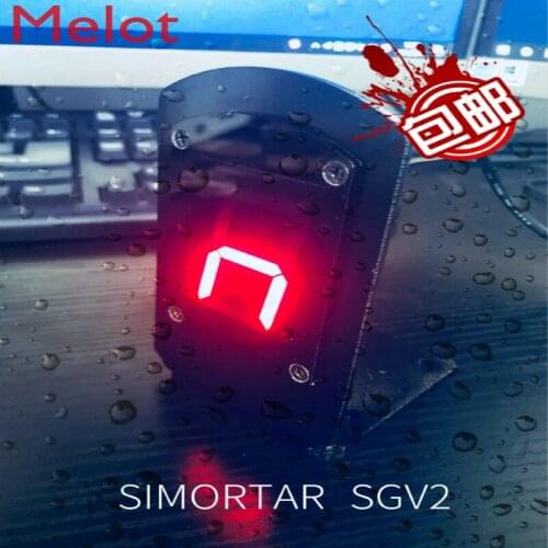 Simulated racing gear digital display analog instrument G-force racing steering wheel analog racing peripheral G29