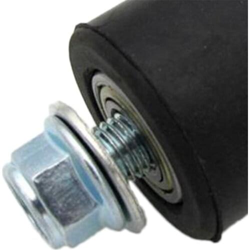 10mm Black Motorcycle Dirt Bike Chain Roller Slider Tensioner With Bolt