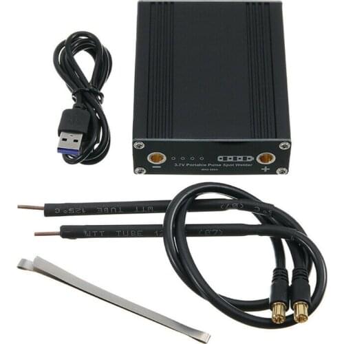 Adjustable Handheld DIY Portable Mini Spot Welder Machine Welding Power With Pen For Battery Black Spot Welding