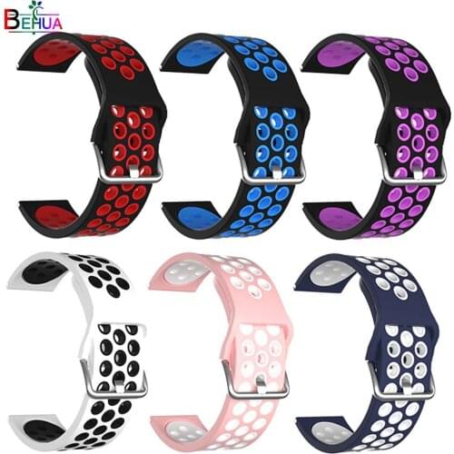 BEHUA wristband Sport 22MM for Samsung Galaxy Watch 46mm/ Amazfit GTR 47mm/Garmin Active strap smart watch watchband bracelet