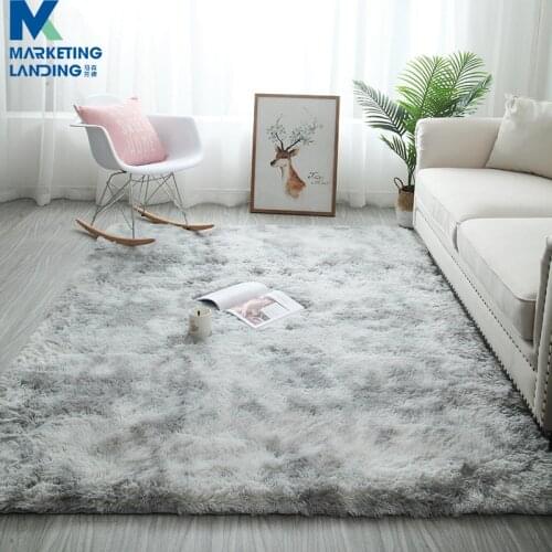 Grey Plush Carpets For Living Room Soft Fluffy Rug Home Decor Shaggy Carpet Bedroom Sofa Coffee Table Floor Mat Cloakroom Rugs