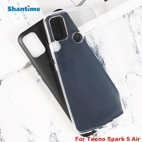 For Tecno Spark 5 Air Gel Pudding Silicone Phone Protective Back Shell For Tecno Spark 6 Air Soft TPU Case