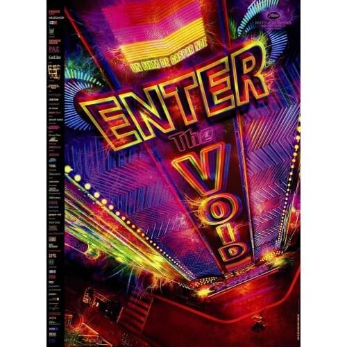 Lot style Choose ENTER THE VOID Movie Art print Silk poster Home Wall Decor
