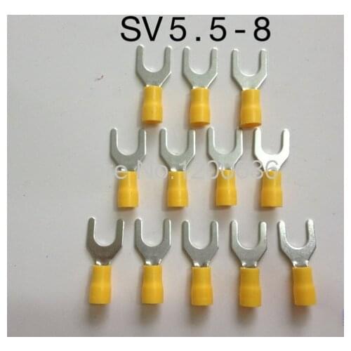SV5.5-8 fork cold insulated terminal U-shaped Y-type pressure wire terminal SV5-8