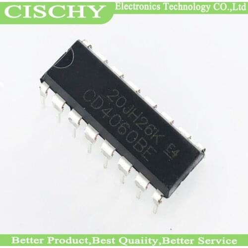 10PCS CD4060BE DIP16 CD4060 DIP 4060BE DIP-16 new and original IC