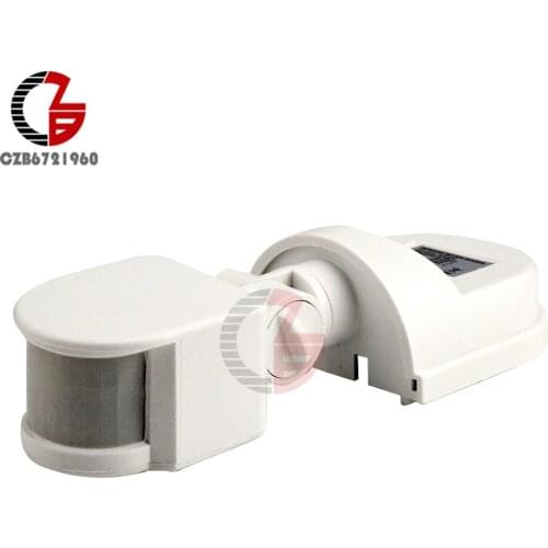 110V 220V PIR Motion Sensor Switch Light Sensor Detector Infrared Movement Detector Automatic Lighting Switch Alarm Systen