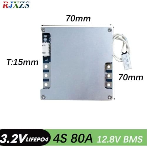 4S 80A LiFePO4 BMS Battery Protection Board PCM With Balancing For 12V Lifepo4 battery pack