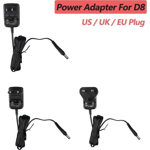 Professional Haircut Machine Adapter EU/US/UK Plug Fast Charger Clipper Power Adapter For D8 Hair Trimmer Cordless Trimmer