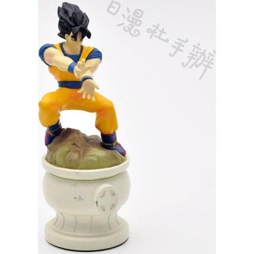 BANDAI Dragon Ball Action Figure Son Goku A Chess Series Japanese Version Rare Model Decoration Toy