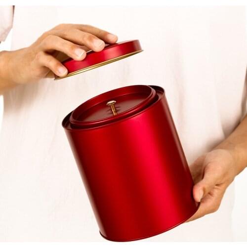 General New Tea Cans Packaging Tinplate Cans for Storage of Empty Cans Tea Bag Storage Box