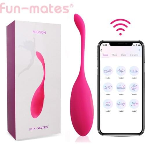 Wireless APP Control Vibrating Egg Vibrator Wearable Panties Vibrators G Spot Stimulator Vaginal Kegel Ball Sex Toy For Women
