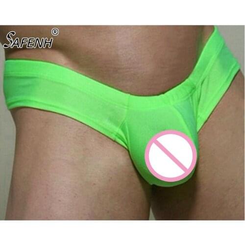 Low Waist Mens Briefs Mens Sexy Underwear Briefs Penis Pouch Underwear Sexy Mens Bikini Underwear Men 6 Color