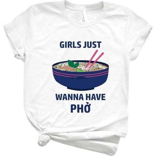 Girls Just Wanna Have Pho 70 TShirt for Boys Women Vintage Customize Trending Unisex Shirt for Men Girls