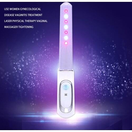 Gynecologic Laser Stick Eliminate Odors Pruritus Vaginitis LLLT Treatment Device Feminine Laser Device
