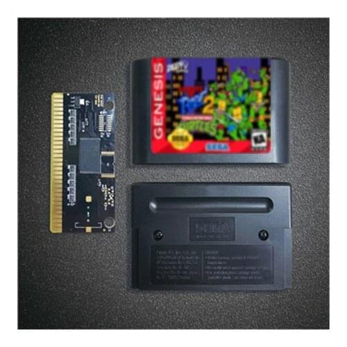 Turtles in Streets Of Rage 2- 16 Bit MD Game Card for Sega Megadrive Genesis Video Game Console Cartridge