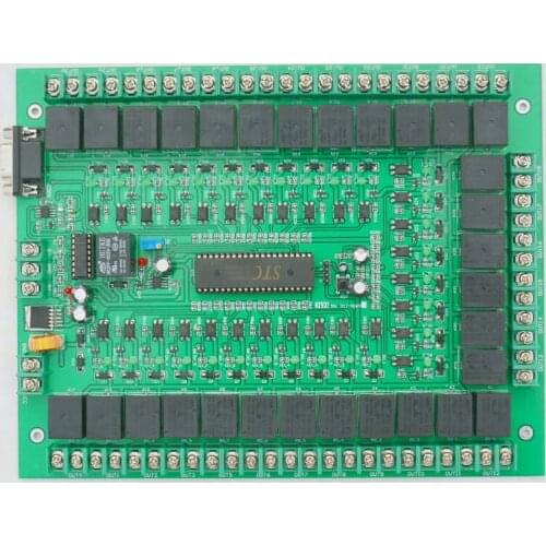 Modbus Rtu Relay Module 30 Road Industrial Control Board/RS485/232 Serial Port/30 Road IO Expansion