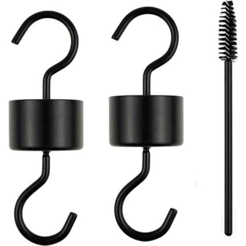 2Pcs Ant Guard for Bird Feeders Stainless Steel Anti-ant Hook with Brush
