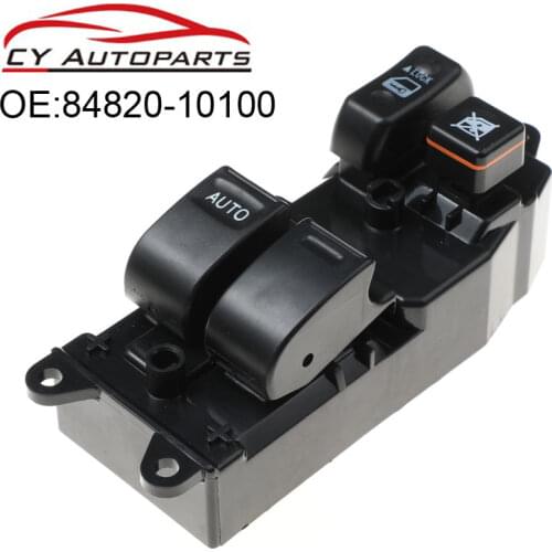 New Car Front Left Driver Side Electric Window Master Switch For Toyota Yaris Hiace 1999-2005 84820-10100 8482010100