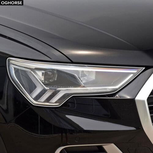 Self Healing TPU Protection Transparent Stickers Car Headlight Taillight Protective Film for Audi Q3 F3 RSQ3 Sportback 2019-On