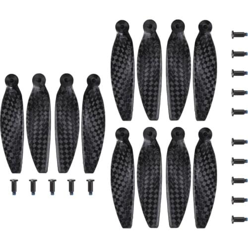 Replacement Carbon Fiber Propeller Low Noise with Screws Quick-Release Blades Props for DJI Mini 2 Drone Accessories