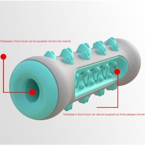 Dog ToothBrush Rubber Chew Toys Molar Tooth Cleaning Brush Stick Dogs Dental Care Toys for Medium Large Giant Dogs Dog Supplies
