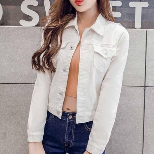 Женские белые куртки TUFUFU China At AliExpress