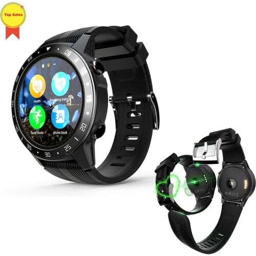 Smart Sport Watch Full Round Screen GPS Compass Air Pressure Accurate BP Heart Rate Monitor Real-time Weather BT Call IP67 Watch