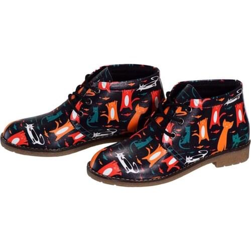 Digital printed women hashpapi boots