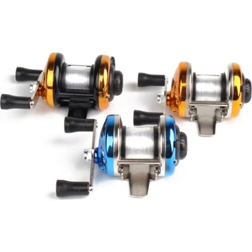 1 pc Fishing Reel 500 Yard Metal Spool Spinning Reel 3:1 Spare Spool Saltwater Reel Fishing Accessories