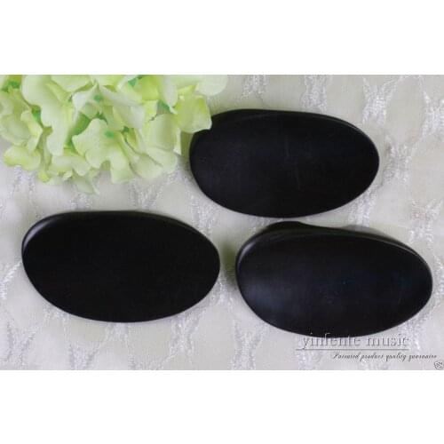 3pcs Ebony violin Chin Rest Half Chin Rest Top Grade Violin parts Accessories