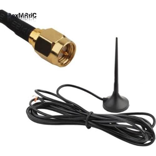 3G GSM antenna 3.5dbi magnetic base with SMA male connector 3m extension Cable for HUAWEI USB MODEM NEW HIGH QUALITY 3g booster