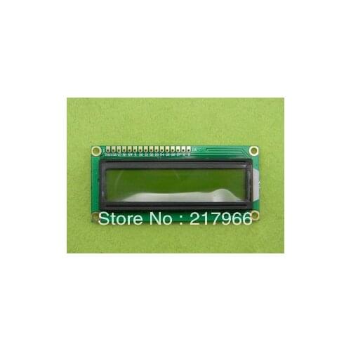 5PCS X LCD1602 LCD 1602 Yellow and green screen with backlight LCD display LCD-1602-5V