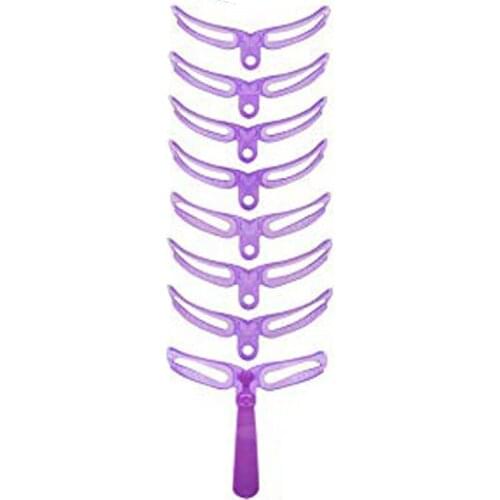 8 Styles DIY makeup Eyebrow Stencil Eyebrow Shapes Grooming Kit Makeup Shaper Set Stencil Kit Shaping Templat