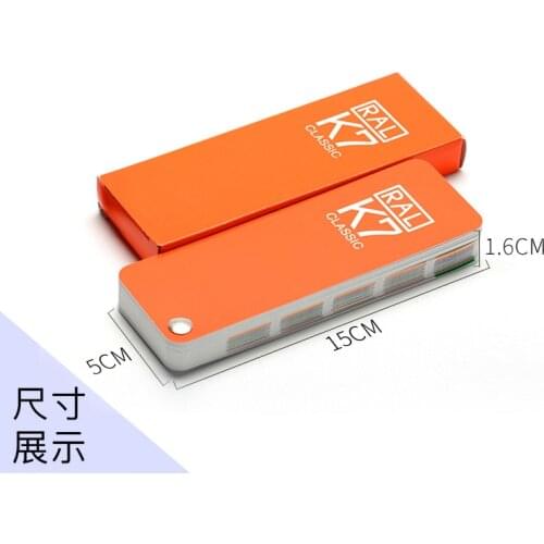 Free Shipping 213 Colors RAL K7 International Standard Color Card Raul - Paint Coatings Color Card with Gift Box