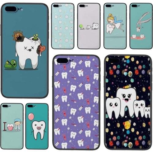 For Samsung Galaxy S20 Fe S30 Ultra S21 S20 S10 S9 Plus Ultra Lite Dentist Dental Crowned Tooth Nurse Large Protector Phone