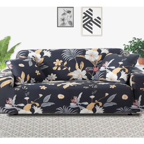 Exclusive pattern Sofa Cover Slipcovers Elastic All-inclusive Couch Case for L Shape Sofa Loveseat Chair L-Style Sofa Case