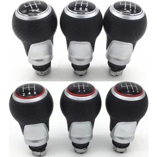 12mm 5/6 Speed Gear Shift Knob Lever Stick for VW Passat Golf Audi A4 B6 B7 B8 A6 S4 8K A5 8T Q5 8R SLine Ibiza 6J Seat Leon Mk4