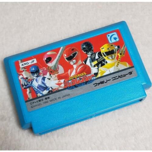 Original 8bit game card : Kyouryuu Sentai Zyuranger ( Japan Version!! cartridge ONLY!! )