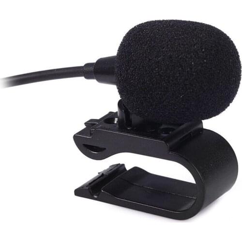 3m Long Professionals Car Audio Microphone 3.5mm Jack Plug Mic Stereo Mini Wired External Microphone For Auto DVD Radio
