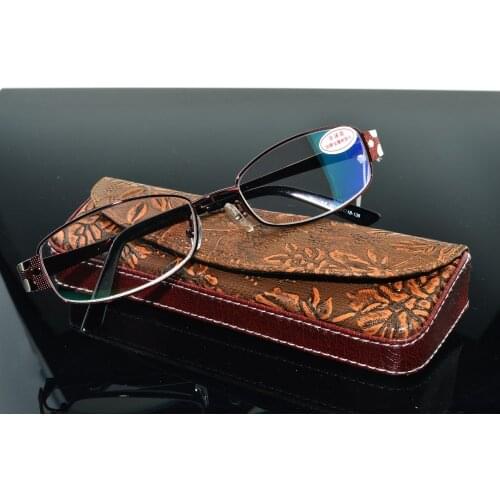 Leesbril Luxury First Ladys Women Custom Bubble Lady Antireflection Coated Reading Glasses+1.0 +1.5 +2.0 +2.5 +3.0 +3.5+4.0