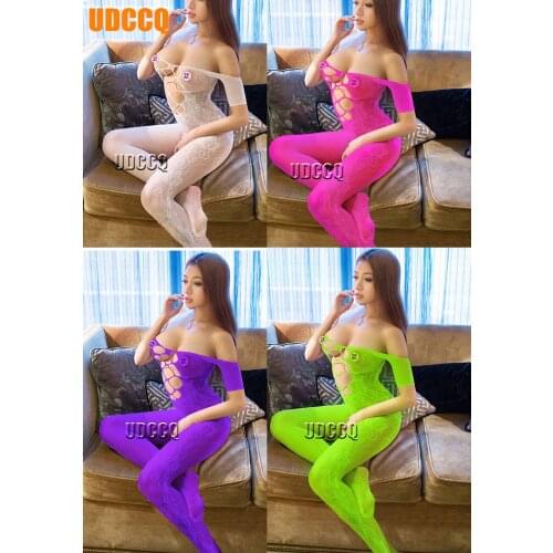 Sexy Fish Net Lingerie Sheer Babydoll baby doll dress Underwear Sleepwear Chemises Catsuit Temptation Lenceria Corsets 8987