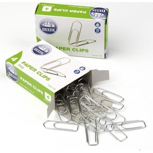 Delta 179 Paper Clip No:4 1 box/100 PCs x 2 a0det Total 200 PCs